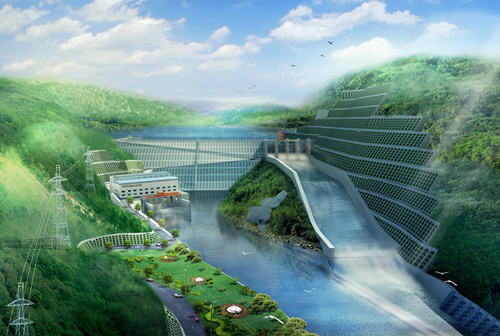 东安老挝南塔河1号水电站项目